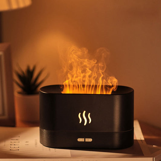 Black Aroma Flame Diffuser (Single Color)